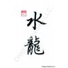 Water Dragon Symbol Calligraphy Painting