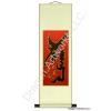 Chinese Symbols for Eagle Calligraphy Scroll Painting