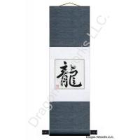 Chinese Symbol for Dragon Wall Scroll